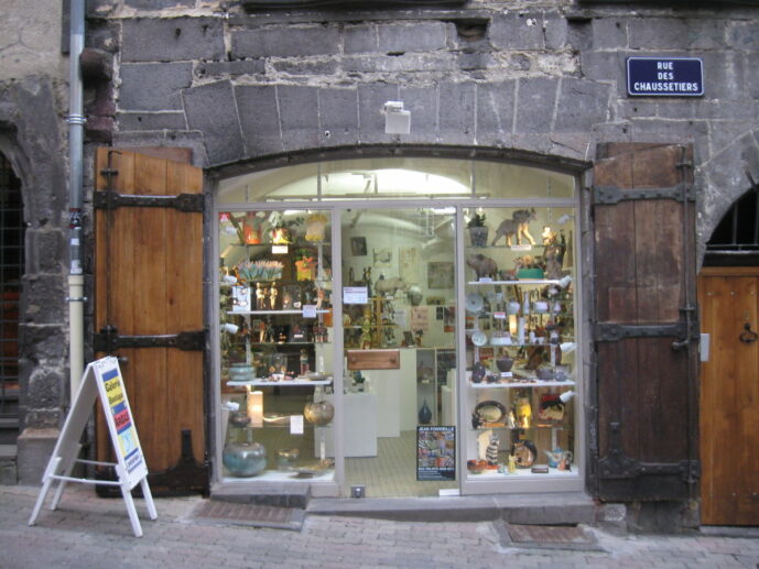 Galerie Argile Créations rue des Chaussetiers à Clermont-Ferrand