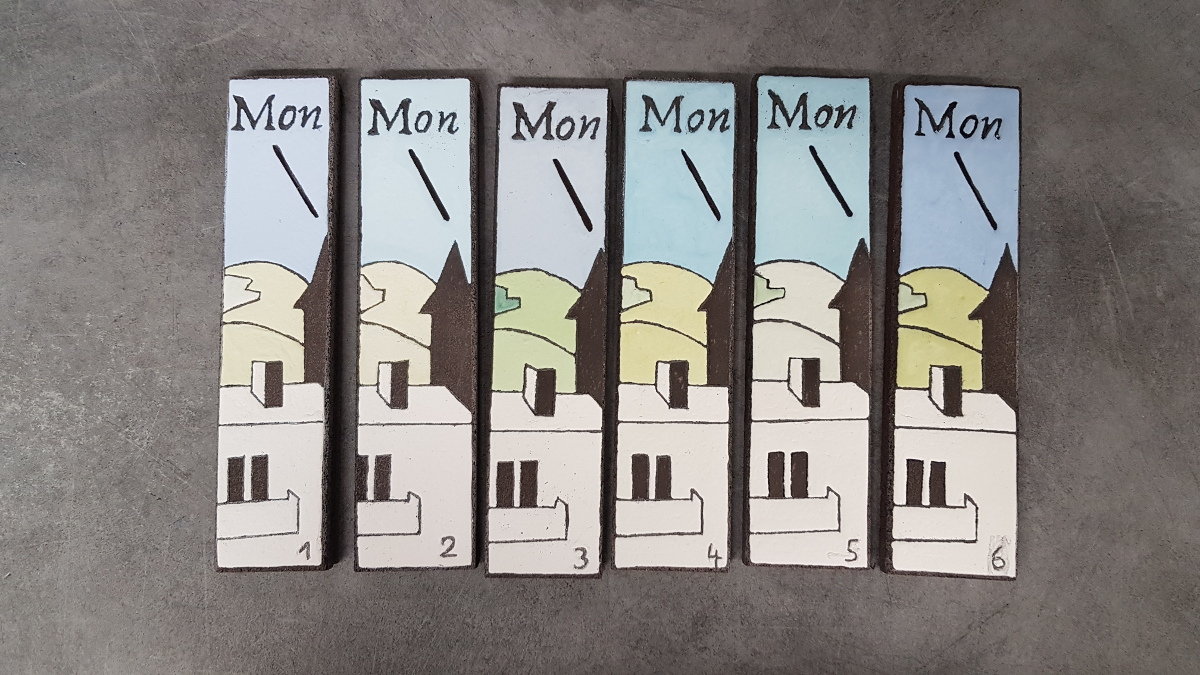 Échantillons crus avant cuissons.