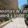 Réouverture de l'atelier - boutique à Montpeyroux le 4 février 2023